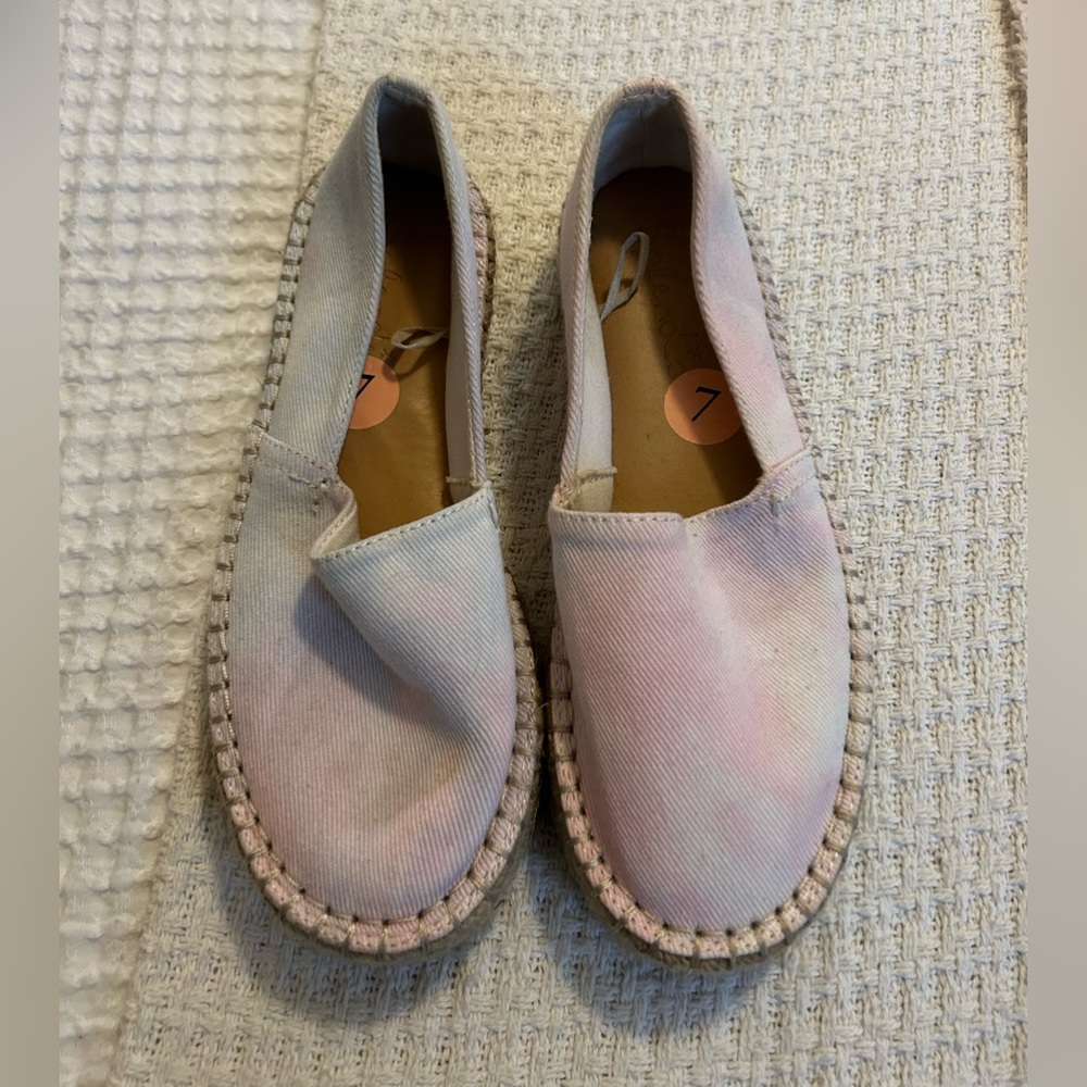 Women’s Splendid Laney Tie Dye Espadrille Size 7